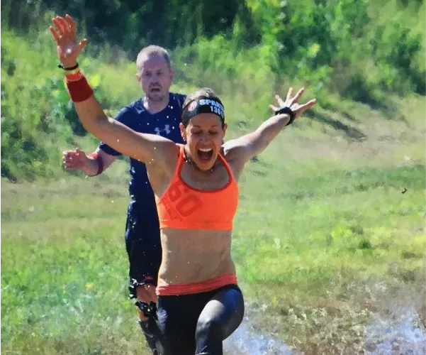 Jenna Wolfe at a Spartan Race